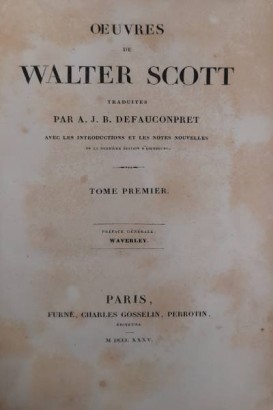 Oeuvres de Walter Scott