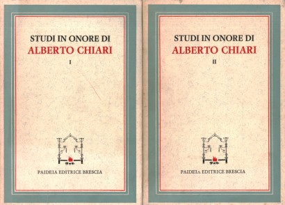 Studi in onore di Alberto Chiari (2 Volumi)