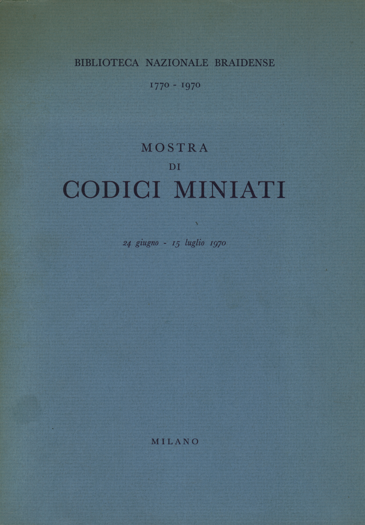 Mostra di codici miniati