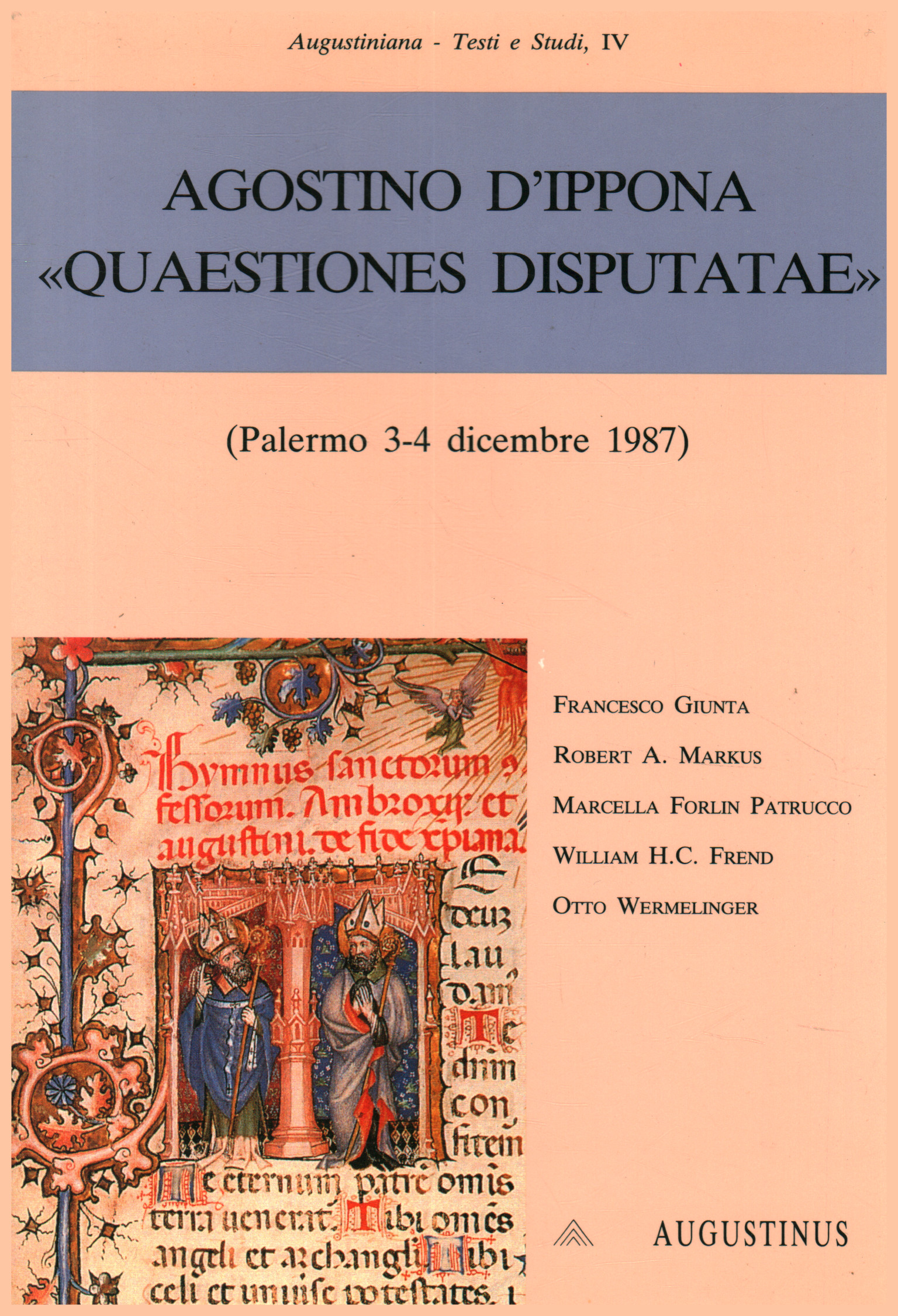 Augustine of Hippo quaestiones dis