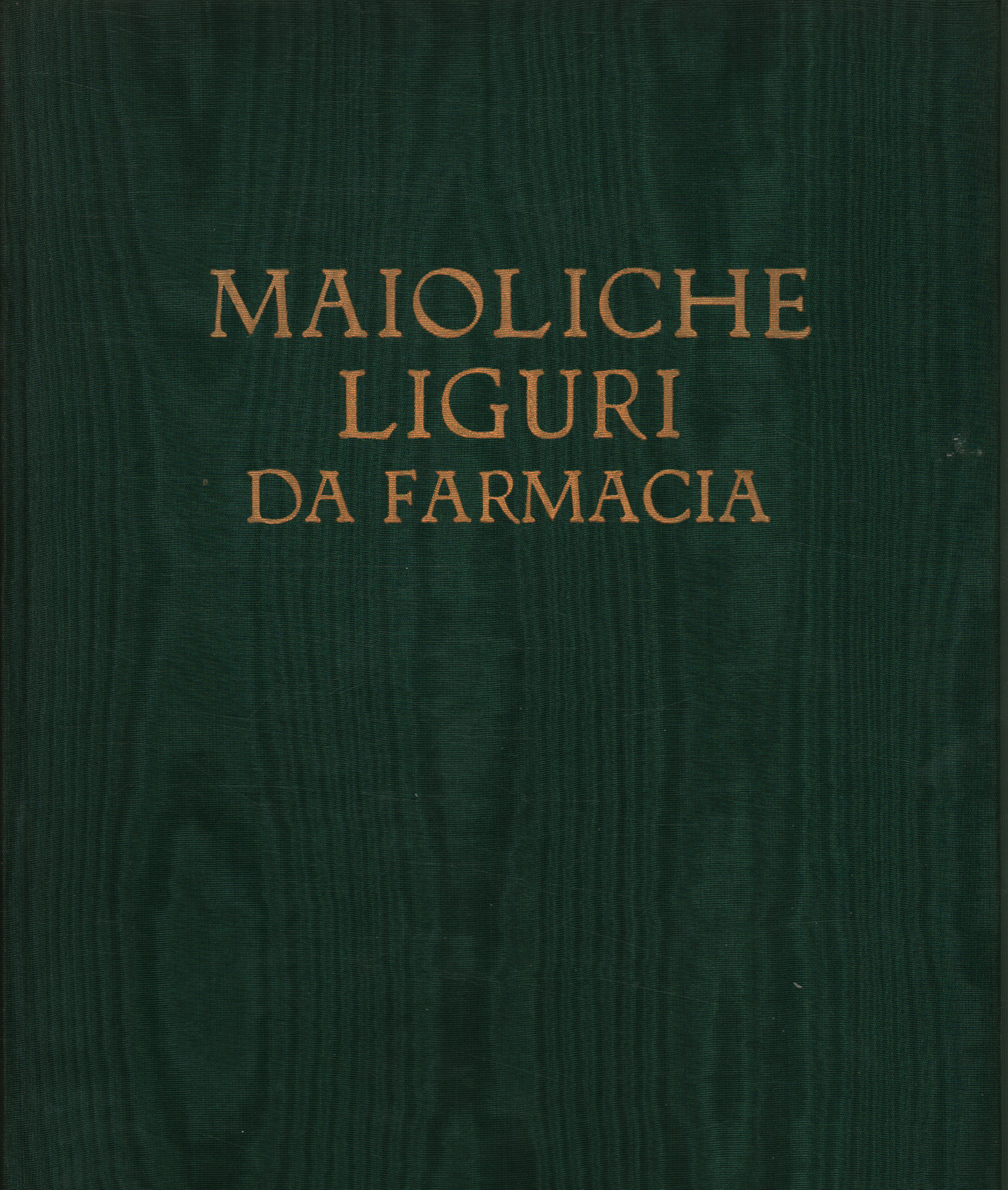 Ligurische Majolika aus der Apotheke