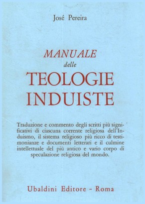 Manuale delle teologie induiste