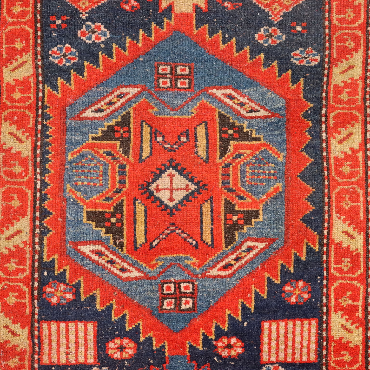 Tapis fin Kazak