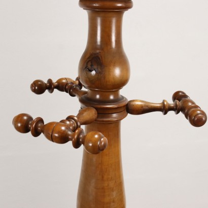 Walnut coat hanger