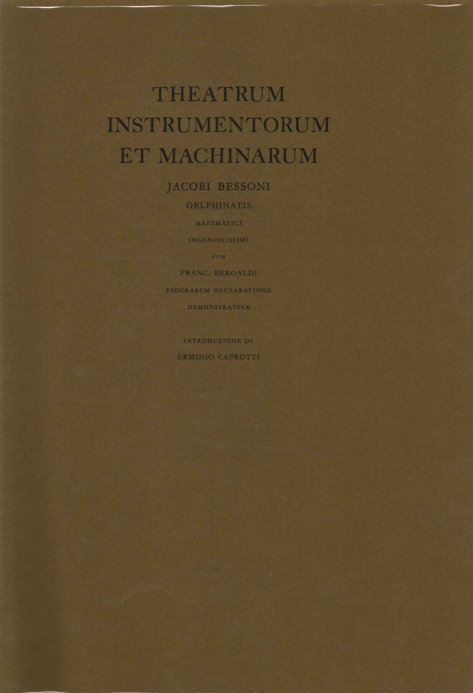 Theatrum Instrumentorum et machinarum