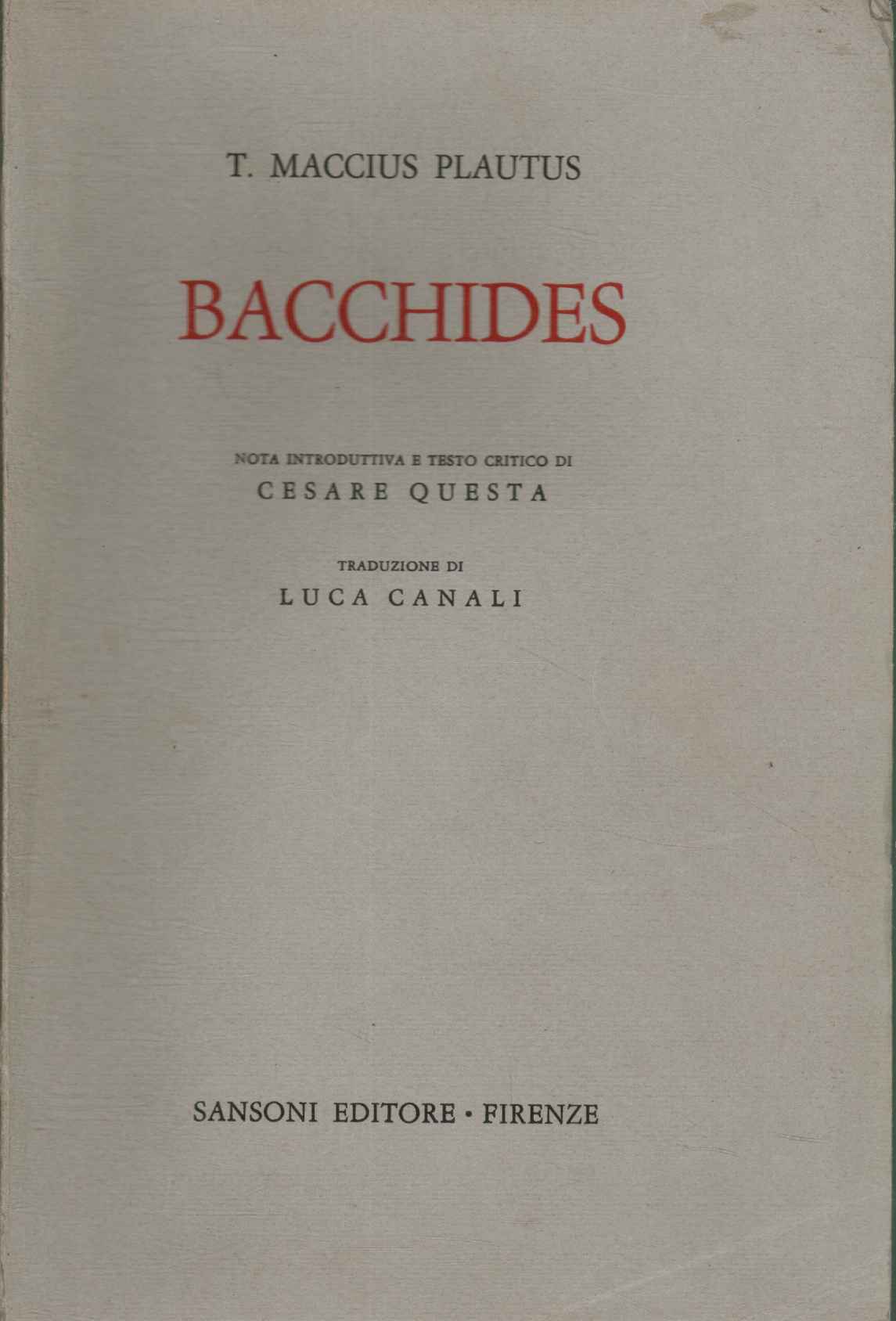 Bacchides