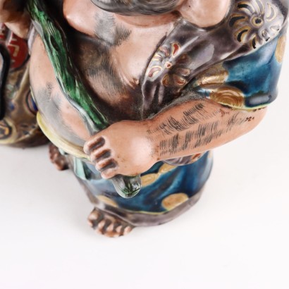 Figurine en porcelaine Hotei Kutani