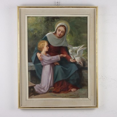 Dipinto di Francesco Mazzucchi,Madonna con Bambino,Francesco Mazzucchi,Francesco Mazzucchi,Francesco Mazzucchi,Francesco Mazzucchi,Francesco Mazzucchi