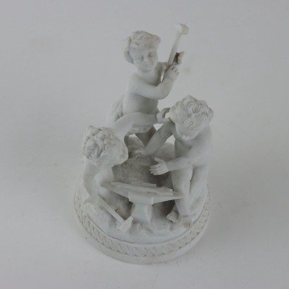 Group of Cupids in Biscuit Sèvres