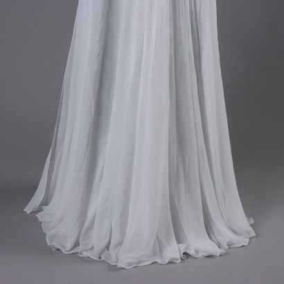 InterTex-Brautkleid. Rundum-Ausschnitt