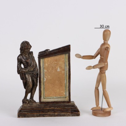 Porte-cartouche en bois sculpté