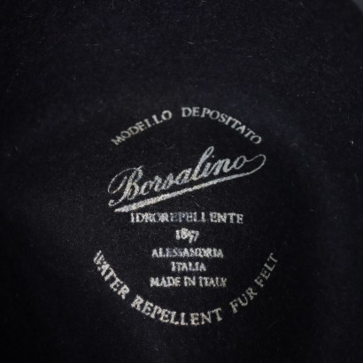 Borsalino en feutre bleu, Borsalino en feutre bleu vintage