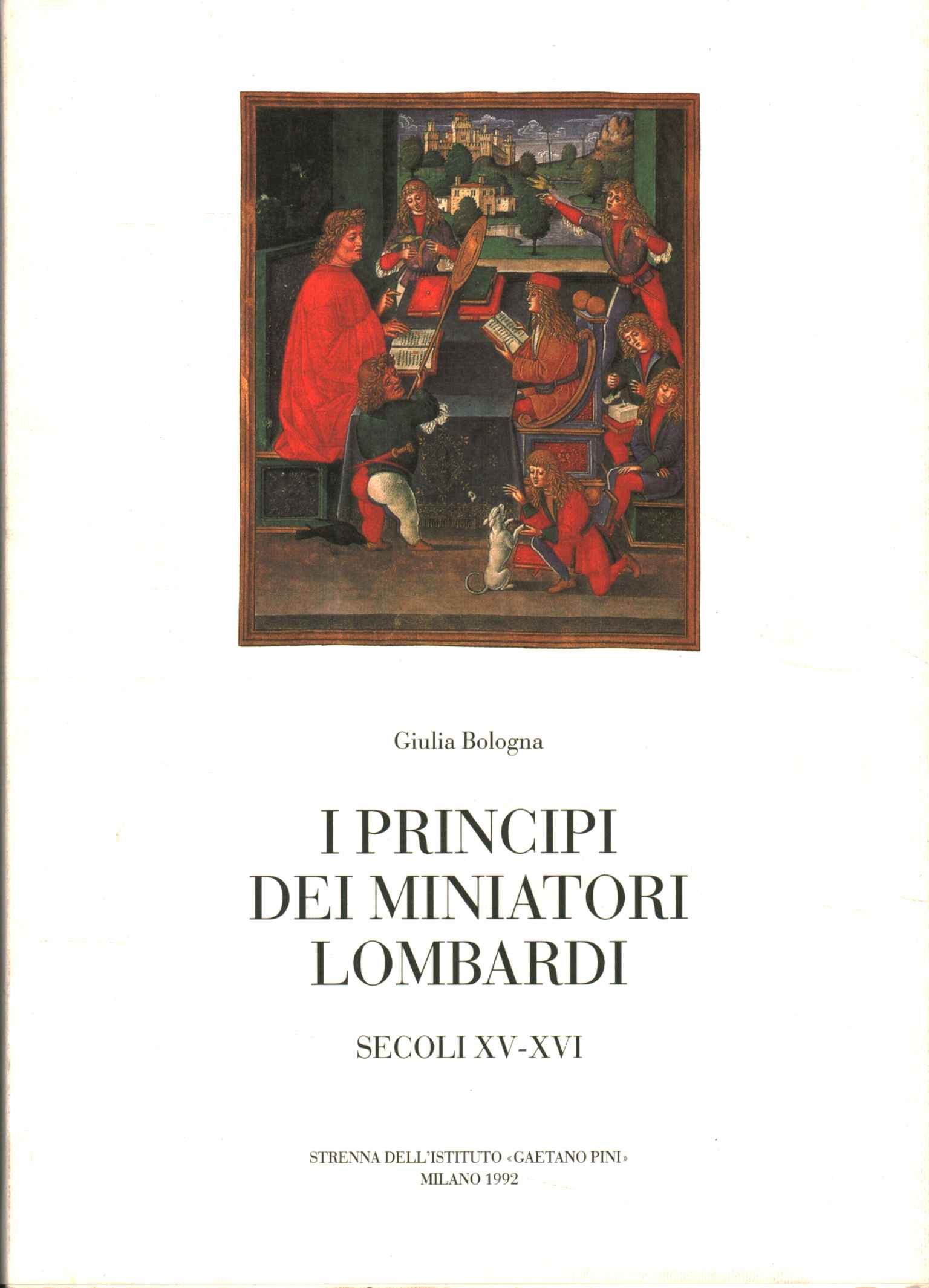 I principi dei miniatori lombardi (Volum