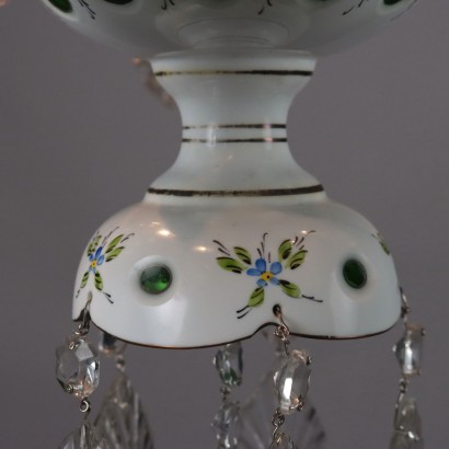 Lustre en verre de Bohême