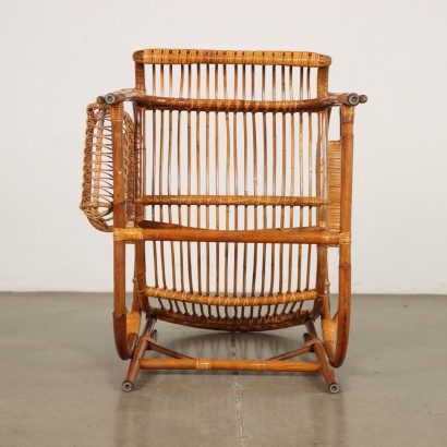 Wicker armchair from the 60s