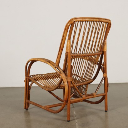 Wicker armchair from the 60s