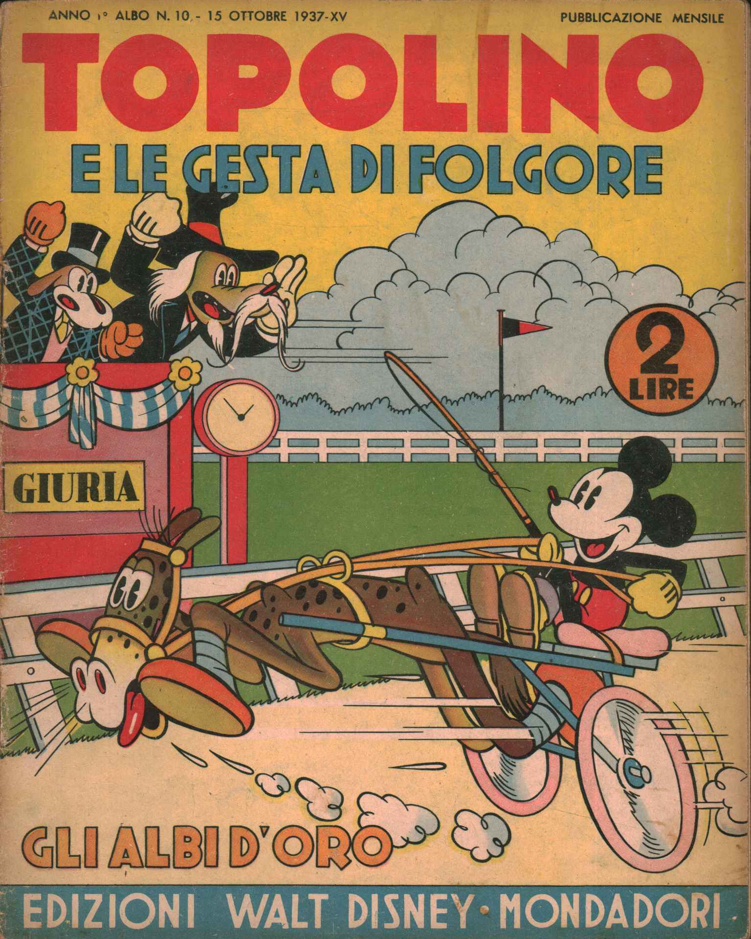 Mickey Mouse and the deeds of Folgore