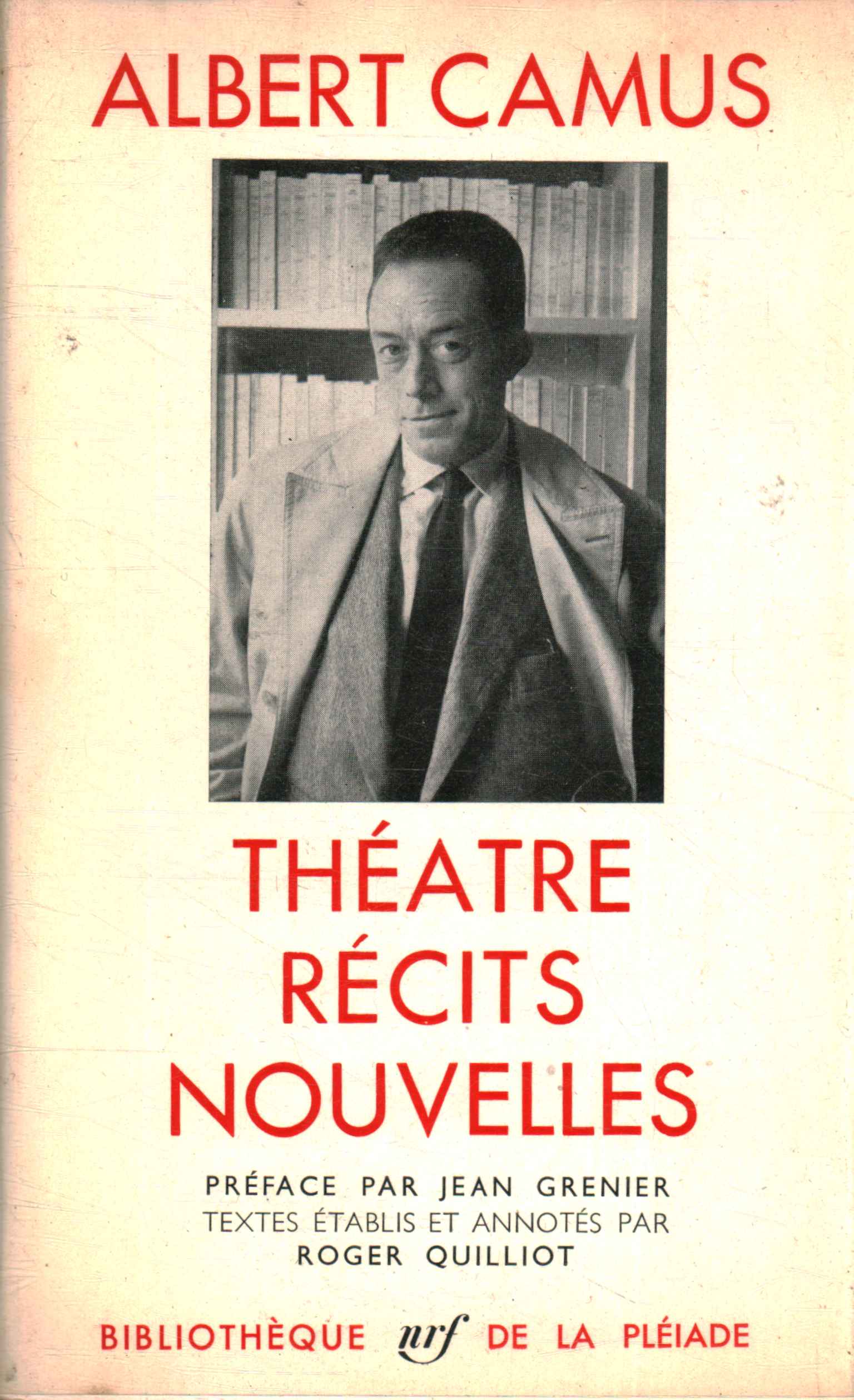 Théâtre récits nouveaux