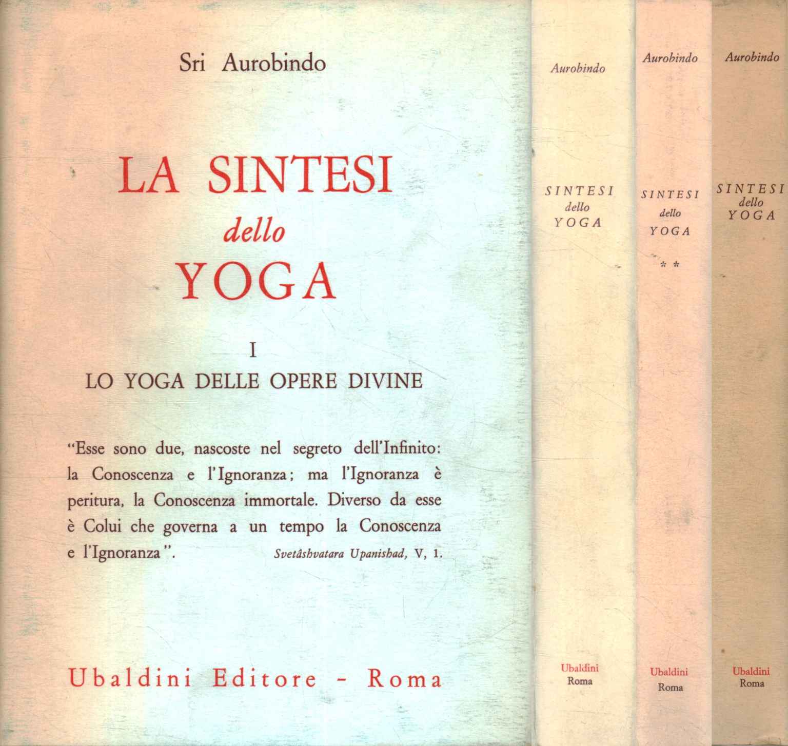 La síntesis del Yoga (3 volúmenes)