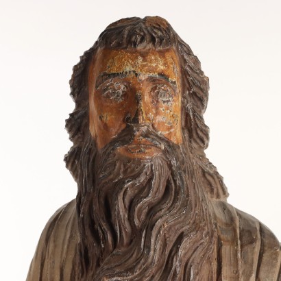 Estatua de madera de Moisés