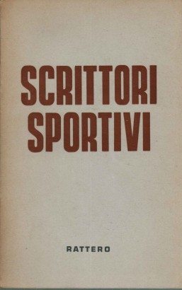 Scrittori sportivi