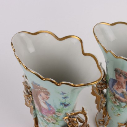 Pair of Bouquet Vases