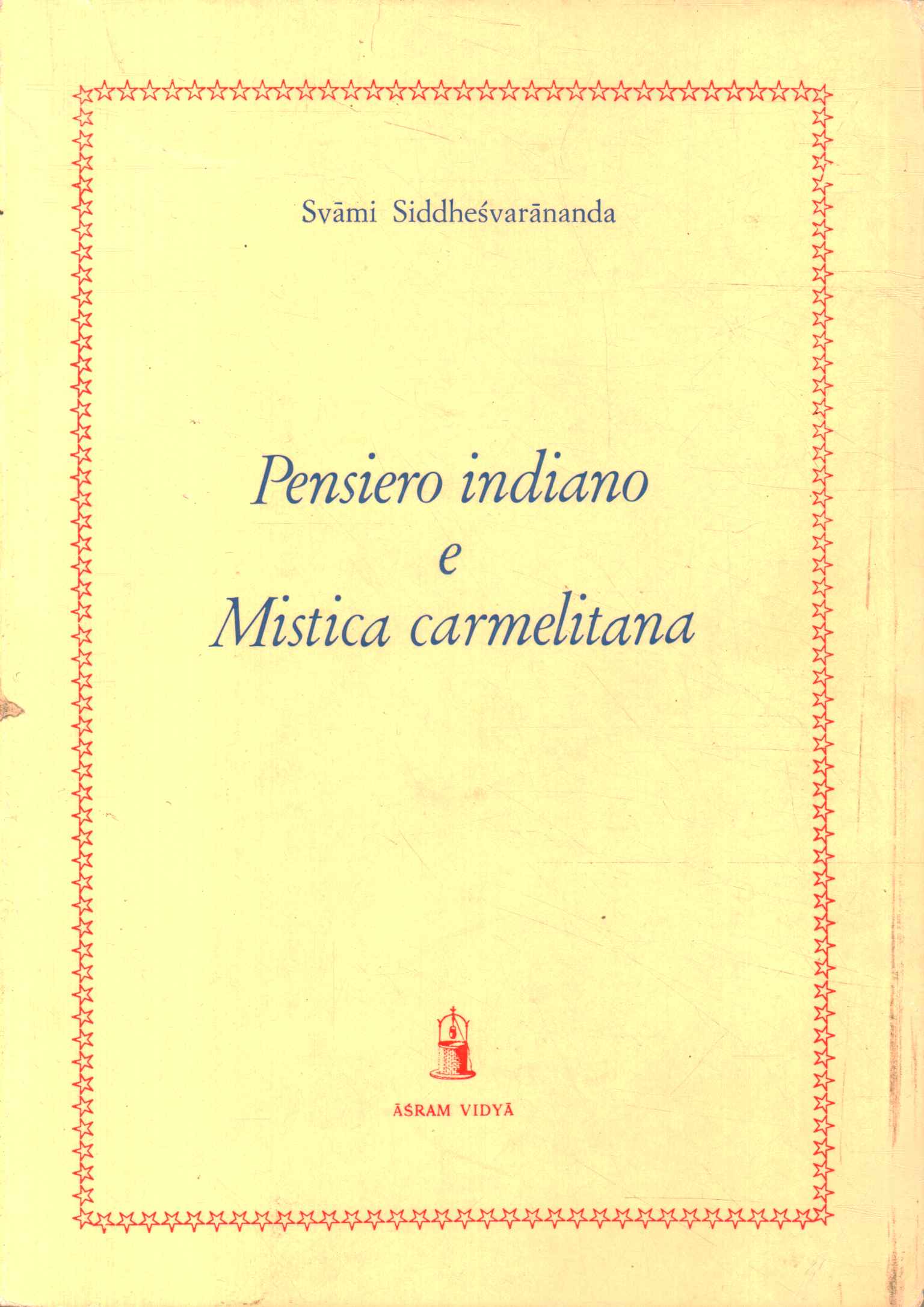 Pensamiento indio y misticismo carmelita