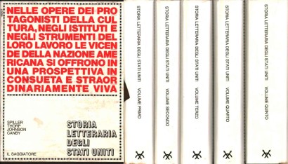 Storia letteraria degli Stati Uniti (5 Volumi)