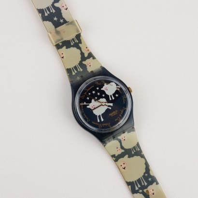 Reloj Swatch Black Sheep GN150 1994 N