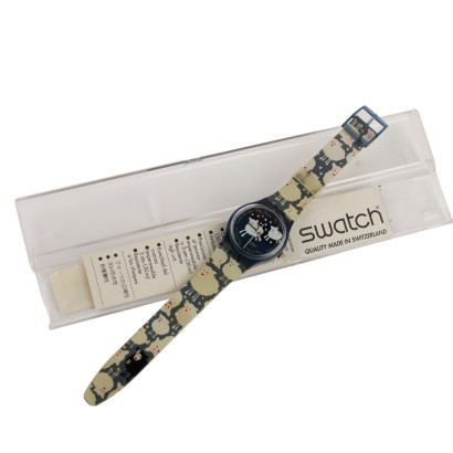 Reloj Swatch Black Sheep GN150 1994 N