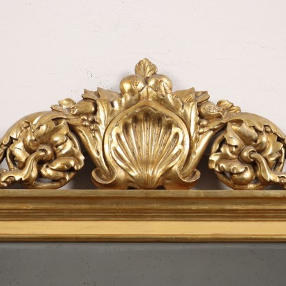 Carved and Gilded Mirror