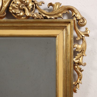 Carved and Gilded Mirror