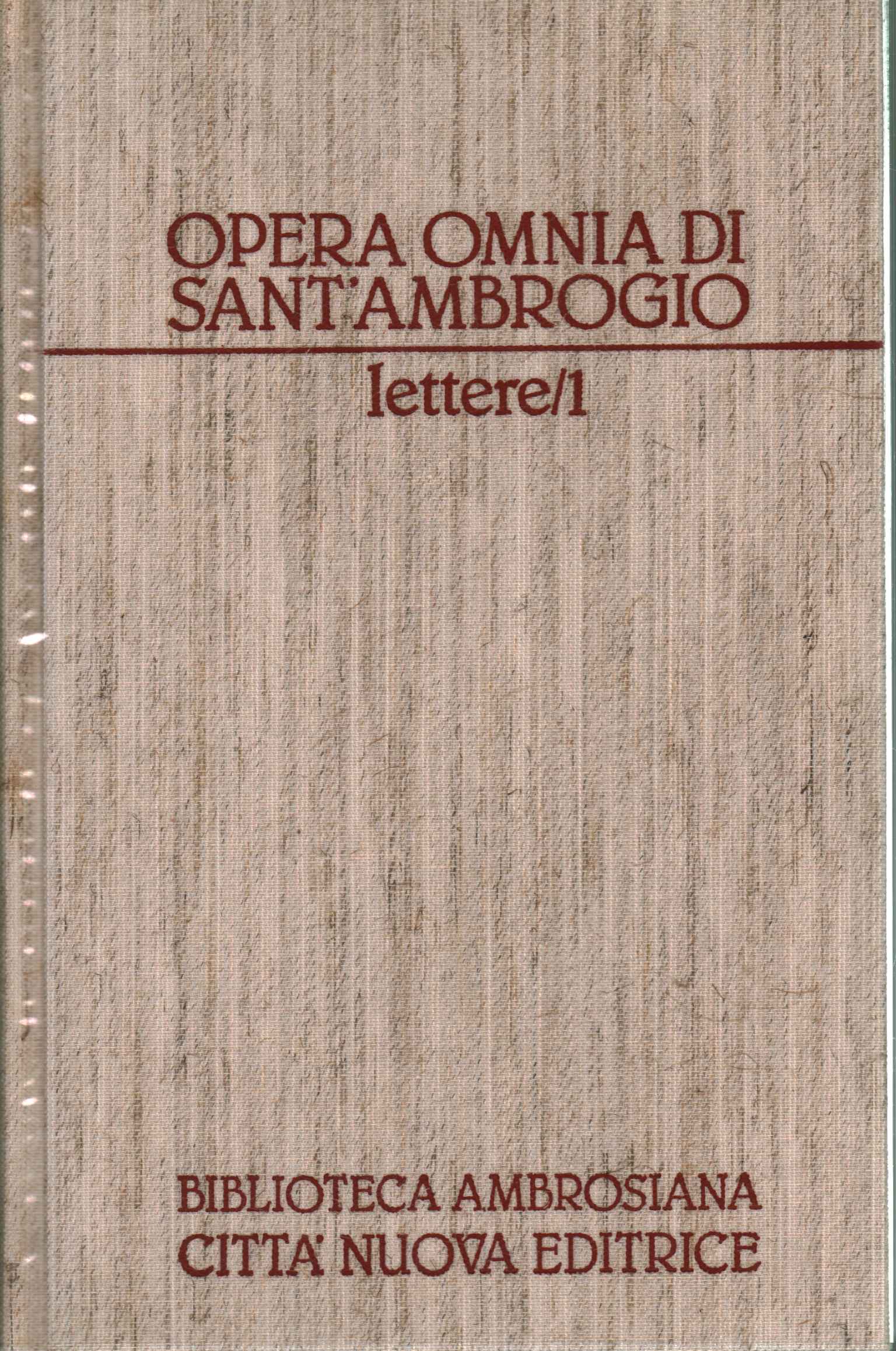 Ópera Omnia de Sant'Ambrogio. D