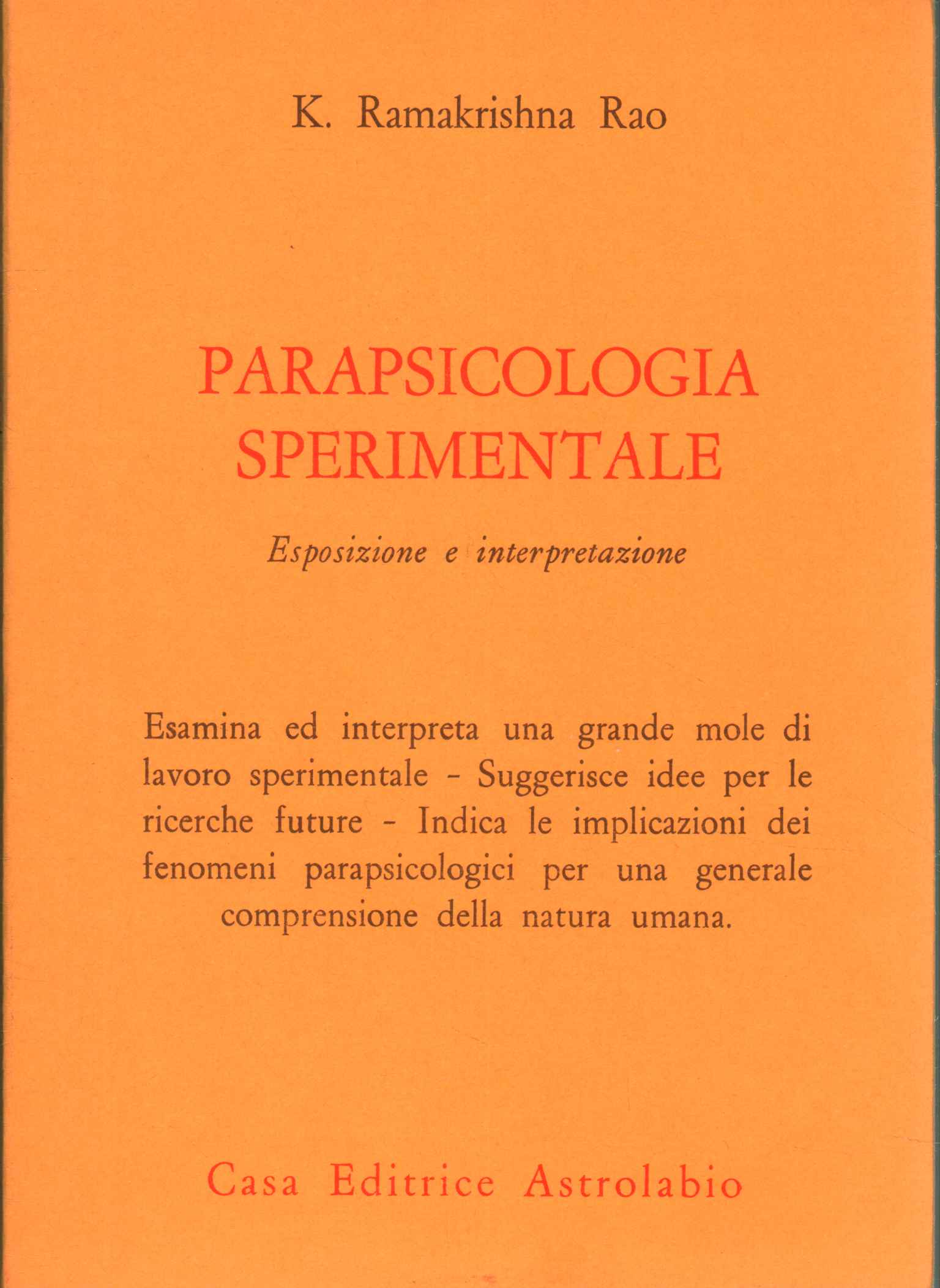 Parapsicologia sperimentale