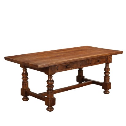 Table En Noyer De Style Baroque