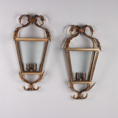 Pair of wall lights