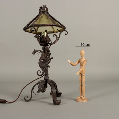 Tischlampe im Neorenaissance-Stil