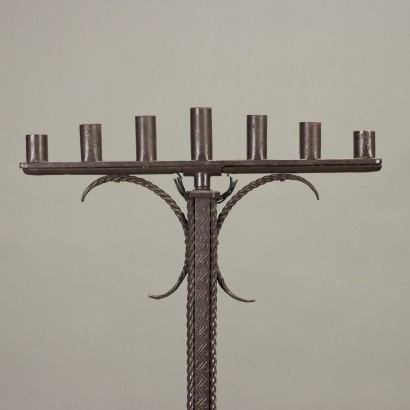 Jewish Menorah in Neo-Renaissance Style,Menorah in Neo-Renaissance Style