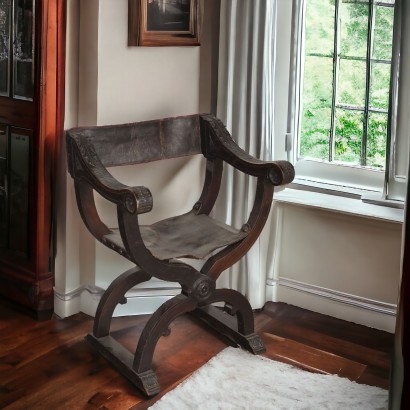 Neo-Renaissance Dante chair