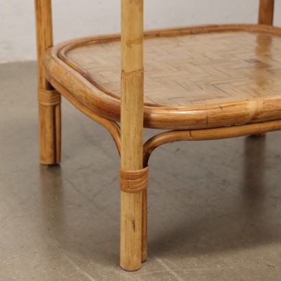 Bamboo coffee tables from the 80s