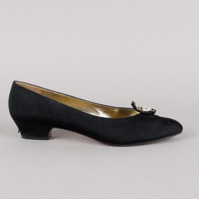 Escarpins noirs vintage Ferragamo