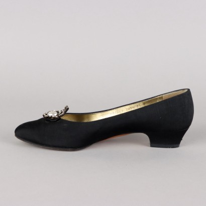 Schwarze Vintage-Pumps von Ferragamo