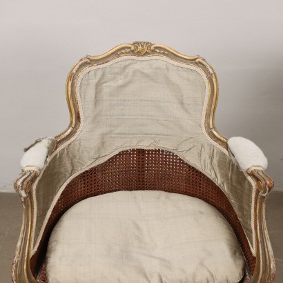 Paire de Fauteuils de Style Rococo