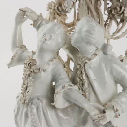 Sculptural group in Porcelain Manufacture