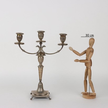 Candelabro Bausi Bruno Firenz Plata