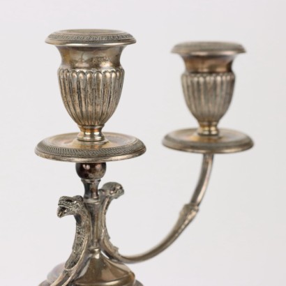 Bausi Bruno Firenz Silver Candelabra