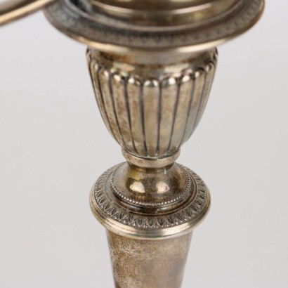 Bausi Bruno Firenz Silver Candelabra