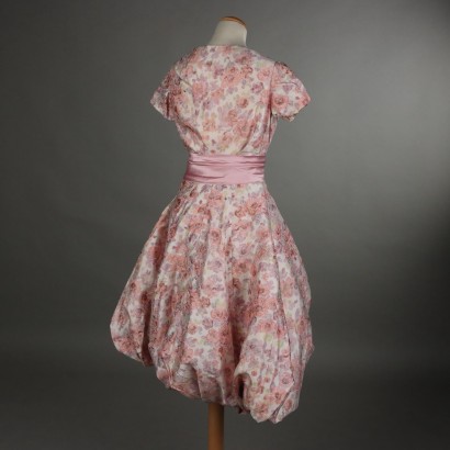 Vintage Silk Dress from the 1950s