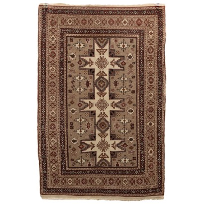 Tapis Kaisery Ancien en Coton Laine Noeud Fin Turquie 182 x 116 cm