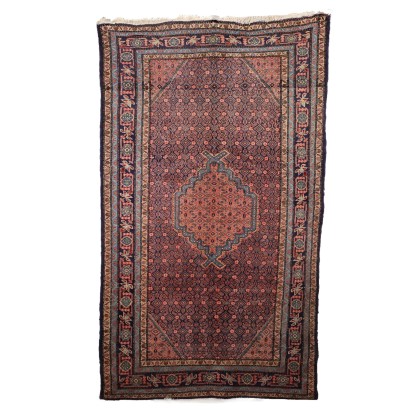 Tapis Ancien Asiatique Laine Coton Noeud Fin 280 x 168 cm